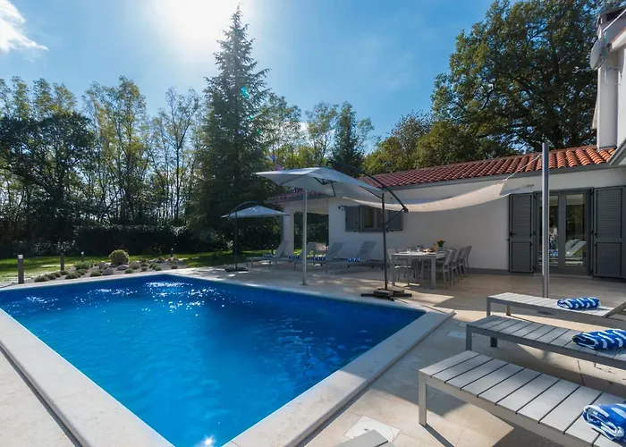 Stepancic - Large Garden And Heated Pool Labin (Istria)