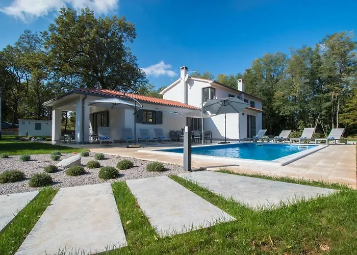 Stepancic - Large Garden And Heated Pool Villa Labin (Istria)